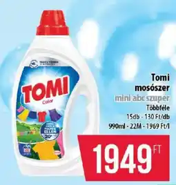 Coop Tomi mosószer ajánlat