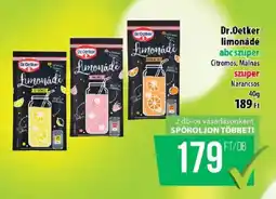 Coop Dr. Oetker limonádé ajánlat