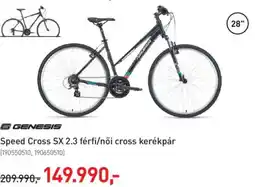 Intersport GENESIS Speed Cross SX 2.3 férfi/női cross kerékpár ajánlat
