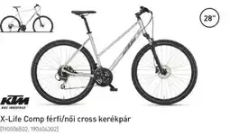 Intersport KTM X-Life Comp férfi/női cross kerékpár ajánlat