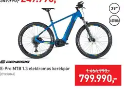 Intersport GENESIS E-Pro MTB 1.3 elektromos kerékpár ajánlat