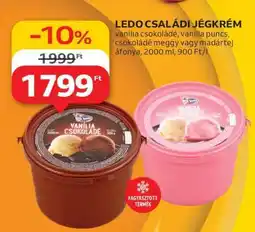 Auchan LEDO CSALÁDI JÉGKRÉM ajánlat