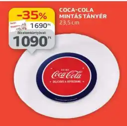 Auchan COCA-COLA MINTÁS TÁNYÉR ajánlat