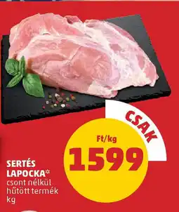 PENNY Sertés lapocka ajánlat