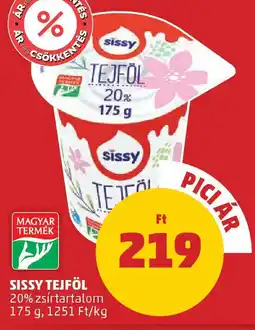 PENNY Sissy tejföl ajánlat