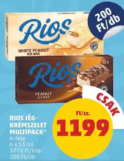 PENNY Rios jég- krémszelet multipack ajánlat