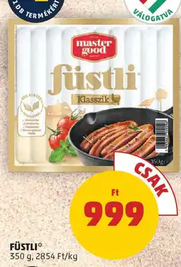 PENNY Master good füstli ajánlat