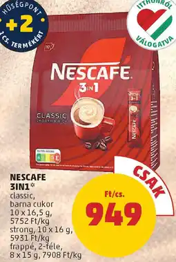 PENNY Nescafe 3in1 ajánlat