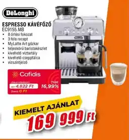 Expert DeLonghi Espresso kávéfőző EC9155.MB ajánlat
