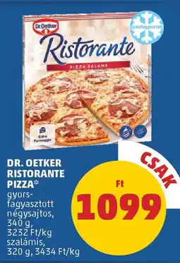 PENNY Dr. Oetker ristorante pizza ajánlat