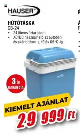 Expert HAUSER Hűtőtáska CB-24 ajánlat