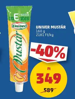 PENNY Univer mustár ajánlat