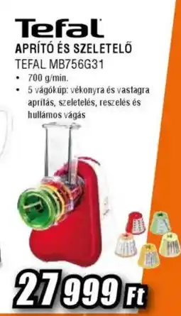 Expert Tefal Aprító és szeletelő MB756G31 ajánlat