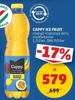 PENNY Cappy ice fruit ajánlat