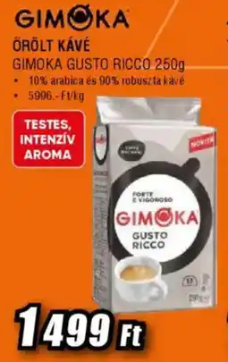 Expert GIMOKA Örölt kávé ajánlat