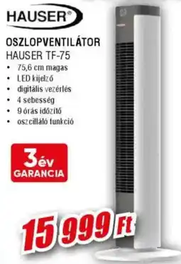 HAUSER Oszlopventilátor TF-75