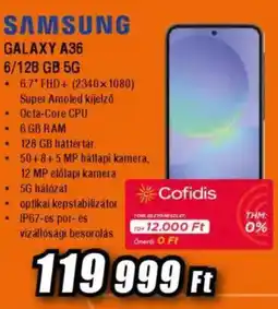 Expert SAMSUNG Galaxy A36 ajánlat