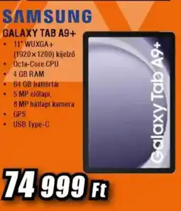 Expert SAMSUNG Galaxy Tab A9+ ajánlat