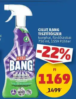 PENNY Cillit bang tisztítószer ajánlat