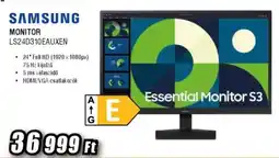 Expert SAMSUNG Monitor LS24D310EAUXEN ajánlat