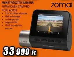 Expert 70mai Menetrögzítő kamera Dash Cam Pro ajánlat