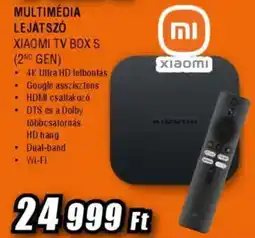 Expert Xiaomi TV BOX S multimédia lejátszó ajánlat