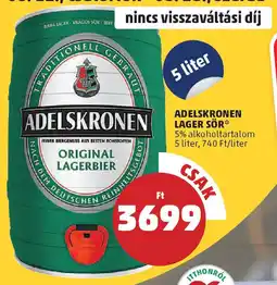 PENNY Adelskronen lager sör ajánlat