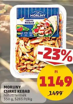 PENNY Morliny csirke kebab ajánlat