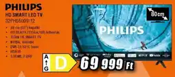 Expert PHILIPS HD Smart LED TV 32PHS6009/12 ajánlat