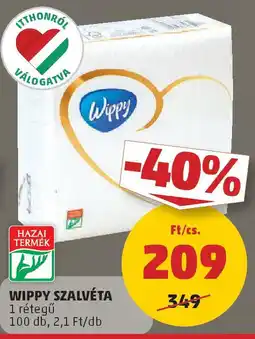 PENNY Wippy szalvéta ajánlat