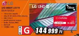 Expert LG UHD Smart LED TV 55UR75003LK ajánlat