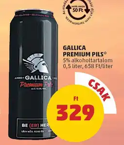 PENNY Gallica premium pils ajánlat