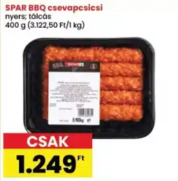 Spar SPAR BBQ csevapcsicsi nyers ajánlat