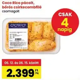 Spar Coco Rico pácolt, bőrös csirkecombfilé ajánlat
