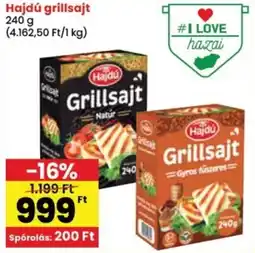 Spar Hajdú grillsajt ajánlat