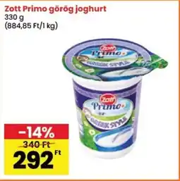 Spar Zott Primo görög joghurt ajánlat