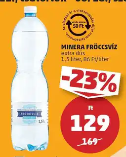 PENNY Minera fröccsvíz ajánlat