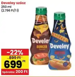 Spar Develey szósz ajánlat