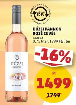 PENNY Dúzsi pannon rozé cuvée ajánlat