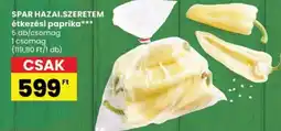 Spar SPAR HAZAI.SZERETEM étkezési paprika ajánlat