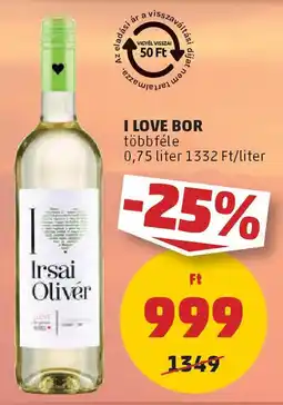 PENNY I Love bor ajánlat