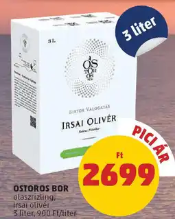 PENNY Ostoros bor ajánlat