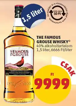 PENNY The Famous Grouse whisky ajánlat
