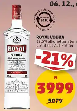 PENNY Royal vodka ajánlat