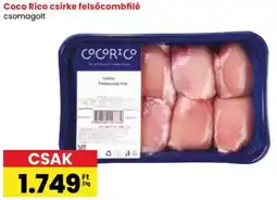 Spar Coco Rico csirke felsőcombfilé csomagolt ajánlat