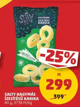 PENNY Salty hagymás ízesítésű karika ajánlat