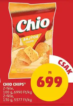 PENNY Chio chips ajánlat