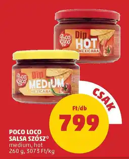 PENNY Poco Loco salsa szósz ajánlat