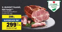 Spar S-BUDGET füstölt, főtt tarja ajánlat