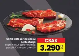 Spar SPAR BBQ sörízesítésű sertéstarja ajánlat
